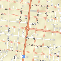 Gonbad Kavus Street Map