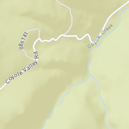 Peterson Mill California Street Map