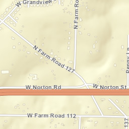 3049 West Grandview Street, Springfield, MO Street Map