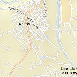 Antas Street Map
