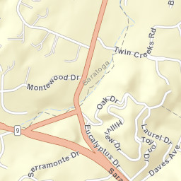 Austin California Street Map