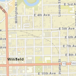 901-905 Main Street, Winfield, KS 67156, USA Street Map