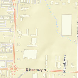 2540 North Glenstone Avenue, Springfield Street Map