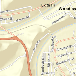 149 Lincoln St Hazard, Kentucky Street Map