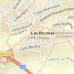 Alfacar Street Map
