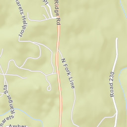 Rd 274 North Fork, California Street Map