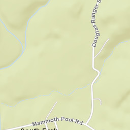 South Fork California Street Map