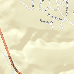 Nutria Colorado Street Map