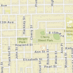 1483-1569 East 15th Avenue Winfield KS Street Map