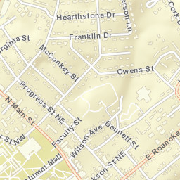 100-144 Wilson Avenue, Blacksburg, VA Street Map