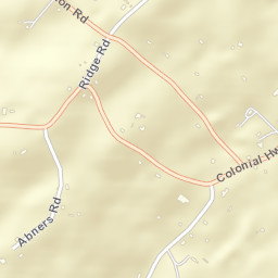 10740-10948 Colonial Hwy, Evington, VA Street Map