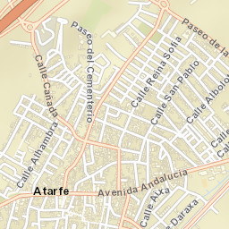 Atarfe Street Map