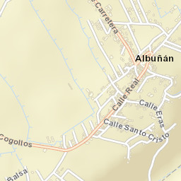 Albuñán Street Map