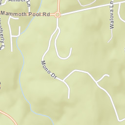 North Fork California Street Map