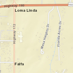 Loma Linda Colorado Street Map