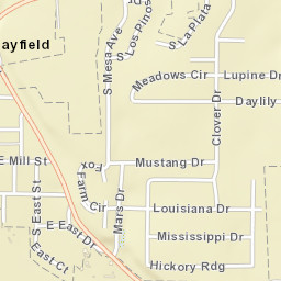Bayfield Street Map