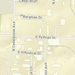 2932 E Bergman St Springfield MO Street Map