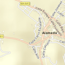 Alameda Street Map
