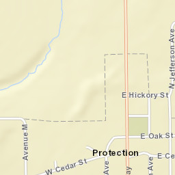 600-608 North Jefferson Avenue, Protection Street Map