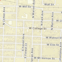 2028-2032 West Mount Vernon Street, Springfield Street Map