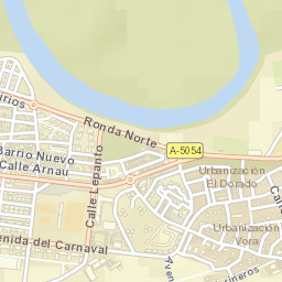 Isla Cristina Street Map