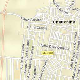 Chauchina Street Map