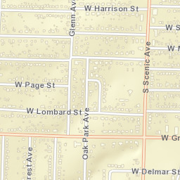 730 South Scenic Avenue, Springfield, MO Street Map