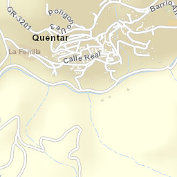 Quéntar Street Map