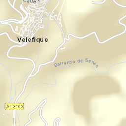 Velefique Street Map