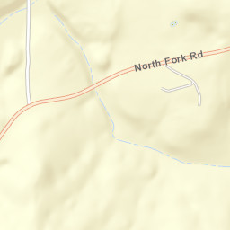 Fine Gold California Street Map