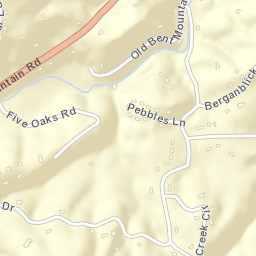 7673-7675 Bent Mountain Road, Roanoke Street Map