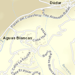 Dúdar Street Map