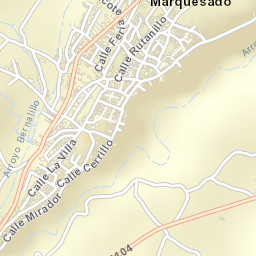 Jérez del Marquesado Street Map