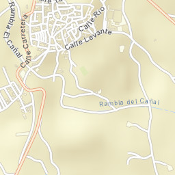 Uleila del Campo Street Map