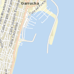 Garrucha Street Map