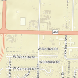 3510 West Sunshine Street, Springfield, MO Street Map