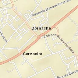 Vila Nova De Cacela Street Map