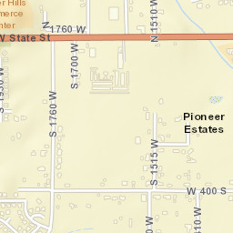 1473-1485 West 400 South, Hurricane, UT Street Map