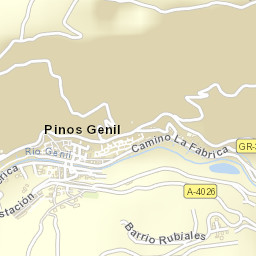 Pinos Genil Street Map