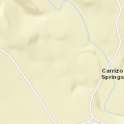 Carrizo Springs Colorado Street Map