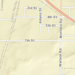 Nevada St Oswego KS 67356 Street Map