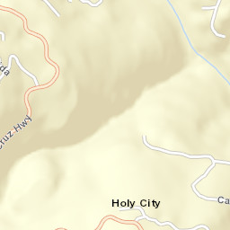 Holy City California Street Map