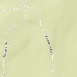 Rock Creek Road, Shaver Lake, CA Street Map