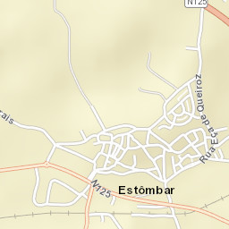 Estômbar Street Map