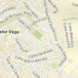 Huétor Vega Street Map