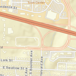 East Republic Street & East Republic Road Street Map