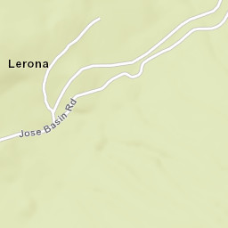 Lerona California Street Map