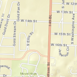 1460-1498 S Madison St Webb City MO Street Map