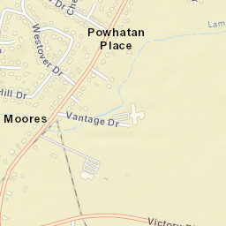 410 E Yorktown Rd, Yorktown, VA Street Map