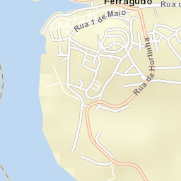 Ferragudo Street Map